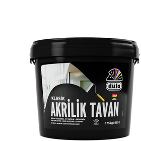 Resim Düfa Akrilik Tavan Boyası Beyaz 17.5 Kg 