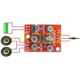 Resim Ad828 Preamp Modül Ses Yükseltici Amfi Stereo Mikrofon Gitar 