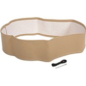 Resim Deri Oto Direksiyon Kılıfı Sarmalı Dikmeli Dikişli Kokusuz Bej 