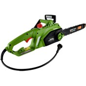 Resim BANE Profesyonel 2400 W Elektrikli Hızar Ağaç Odun Kesme Budama Bıçkı Testeresi Zincirli 40 Cm Pala Green 