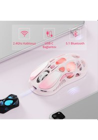 Resim Gravastar Mercury M1 Pro Rgb 26.000 Dpı Optik Gaming Mouse, Kablosuz, Magnezyum Alaşımlı, Programlan M1 Pro 