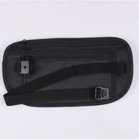 Resim Folinda Siyah Spor Bel Çantası: Koşu, Bisiklet, Doğa Etkinlikleri İçin Gizli Cep Telefonu Bölmesi Ve Anti-hırsızlıklı Tasarım Çok Renkli 