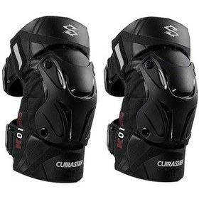 Resim Xiyyadms Gece Bisikleti İçin Yüksek Koruma Dizlik, Çift Katmanlı Velcro, Şok Emici Eva Köpük, 3d Reflektif Tasarım Siyah 