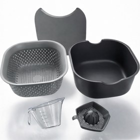 Resim Gondol Plastik Multi Salata Hazırlama Seti 4 Parça 