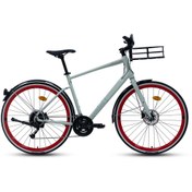 Resim Carraro COMMUTER 28'' 18-V HD 52CM ÇİMENTO GRİSİ-KIRMIZI 