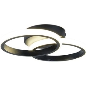Resim Tt305-2-Sy Tt Aydınlatma Mat Siyah 2 Li Led Avize 