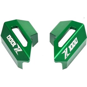 Resim Dinosaurs Siyah Motosiklet Aksesuarları Kawasaki Kawasaki Z1000 Alüminyum Alaşımlı Cnc Fren Hattı Kelepçesi Başlık Hattı Borusu Hattı Kapağı Gosterildigi Gibi 