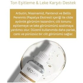 Resim Neoskın Neo Brıght-leke Karşıtı, Cilt Tonu Eşitleyici, Aydınlatıcı Premium Serum Arbutin%2 Ha Niacinamide 