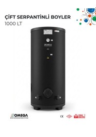 Resim 1000 L Çift Serpantinli Boyler 