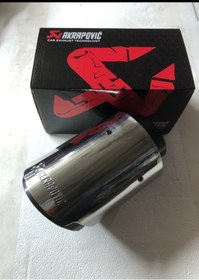 Resim FV-TUNİNG Akrapovic Krom Egzoz Ucu Tek Cıkış 90 Mm 