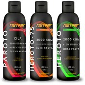 Resim Netfer 3'lü Ince Orta Pasta Cila Set - 3x100 ml 