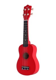 Resim Angel Auk21-Rd Kırmızı Soprano Ukulele 