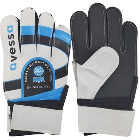 Resim Avessa Kaleci Eldiveni Mavi-beyaz-siyah Mavi - Siyah 