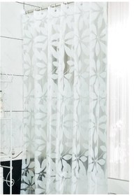 Resim Prima Nova Lotus Banyo Perdesi Pvc 