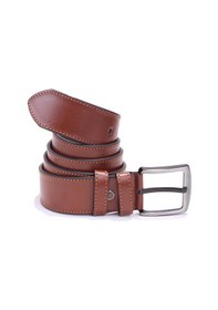 Resim Dagoster DMK26-459 Taba 4.5 CM Suni Deri Erkek Kemer Taba 