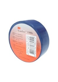 Resim 3m Bant Temflex 1300e 18mmx9.15m Mavi 1 Adet 