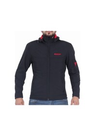 Resim Venom Motosiklet Montu Jaws Soft Shell Siyah Erkek Motorcu Mont 