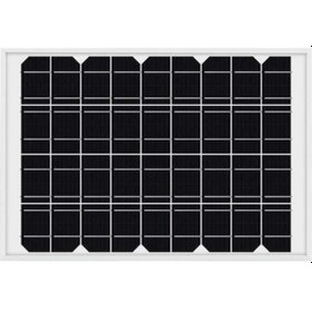 Resim Tongxida Yüksek Verimlilikli Waveshare 18v 10w Güneş Paneli, Renk, Model, Boyut Değişmez 