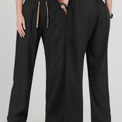 Resim 2 Adet Kadın Hafif Nefes Alabilir Atletik Pantolon - Esnek Polyester-Spandeks Karışımı, Düz Paça Günlük Jogger Pantolonlar İpli Bel ve Yan Cep Detaylı, İlkbahar/Yaz Egzersiz Rahatlık Pantolonları (Siyah & Açık Gri) 