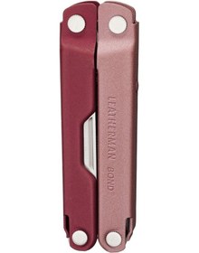 Resim Leatherman Kamp Bond Vişne Renk Çok Amaçlı Pense Bordo 