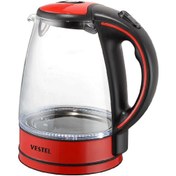 Resim Vestel V-Brunch 2000 1.7 LT Glass Cam Su Isıtıcı Kettle 