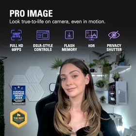 Resim Elgato Facecam MK.2-1080p60 Full HD web kamerası, ultra düşük gecikmeli akış, Pro düşük ışık performansı, gerçeğe uygun renkler, DSLR tarzı uygulama kontrolü, HDR, yakınlaştırma/takımlar için, PC/Mac 