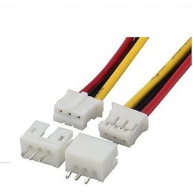 Resim 10 Adet 2mm 3 Pin Çift Taraflı Jst Ph Konnektör 10cm Kablolu 