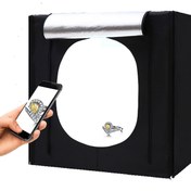 Resim Deyatech Ürün Çekim Çadırı Ledli Pro 70x70 Cm Katlanabilir 