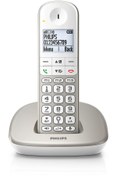 Resim Philips Xl4901s Telsiz Dect Telefon 1.9" Ekran Eller Serbest Konuşla Beyaz Arka Işık-tuş Takımı 