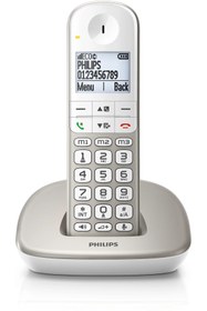 Resim Philips Xl4901s Telsiz Dect Telefon 1.9" Ekran Eller Serbest Konuşla Beyaz Arka Işık-tuş Takımı 