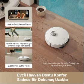 Resim Dreame AE Robot Süpürge Beyaz 