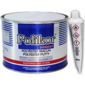 Resim Evimdeyokyok Polikor Polyester (Çelik) Macun 400GR Piyasanın En Iyisi Polikor 