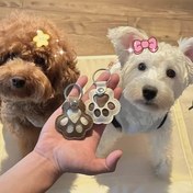 Resim 2 Adet Asla Kaybolmayan Aşk! Evcil Hayvan Anı Anahtarlık Seti | Yenilikçi PU Tüy Koruma Çantası | Sonsuza Dek Saklanacak Kedi & Köpek Tüyü Hatırası | Ebeveynler için Özel Hediyelik Kolye Ucu | Benzersiz Kalıcı Memento 