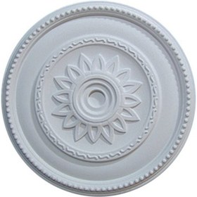 Resim PAKPİYER Dekor Göbek Kartonpiyer Stropiyer Tavan Lamba Göbeği - Papatya 48 Cm 