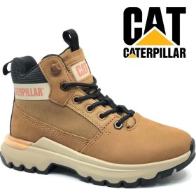 Resim Cat Caterpillar P312068 Colorado Sneaker Boot Casual Hakiki Deri Bot SARI | Unisex 