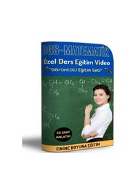Resim Enine Boyuna Dgs Matematik Özel Ders Eğitim Video Seti 
