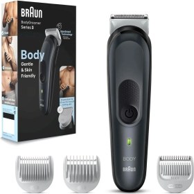 Resim Cilt Dostu Body Groomer, Skinshield Teknolojisi, 80DK Çalışma, 3 Parça Siyah 