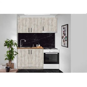 Resim Pramo Mobilya 160 Cm Hazır Mutfak Dolabı 