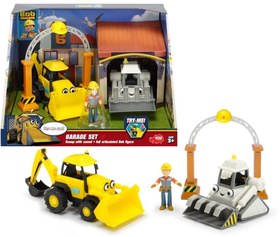 Resim Dickie Bob the Builder - Scoop ve Rocky Garaj Oyun Seti 203134006 