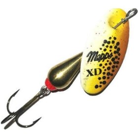 Resim Mepps Xd Tri Fluo Olta Kaşığı Kahverengi Benekli No:0 