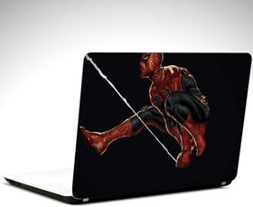 Resim Spiderman Siyah Laptop Sticker 15.6 inch (38X27CM) 