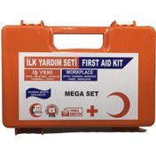 Resim Ilk Yardım Seti Çantası Ecza Dolabı Yönetmeliğe Uygun Mega Set N11.74 