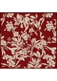Resim Armine Sura İpek Eşarp 9324-57 Bordo Karışık Desen Çok Renkli 