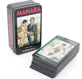 Resim Vanch Metal Kutulu Tarot Kartı Manara 