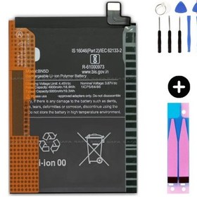 Resim Xiaomi Redmi Note 11s Bn5d Uyumlu A Kalite Batarya Pil + Montaj Seti 