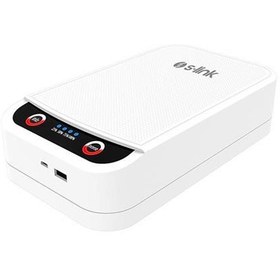 Resim S-link SL- UVS22 Beyaz yüzde 99 Virüs ve Bakteri Öldürücü UV Sterilizatör Kutu 