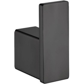 Resim Fontana Tekli Bornoz Askılık Mat Siyah Fj-10501 Mat Siyah 