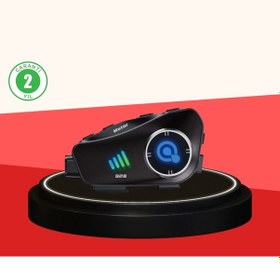 Resim Q28 Kameralı Motosiklet Kask Kulaklık Bluetooth 5.3 Su Geçirmez 1080p Hd 