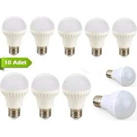 Resim Pazariz Anka 5W Enerji Tasarruflu LED Ampul (10 Adet) 