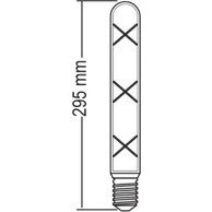 Resim Forlife 4 Watt E 27 Çubuk Rustik Ampul 